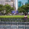 A Little Thunderstorm Didn't Stop The First Bryant Park Summer Movie Night